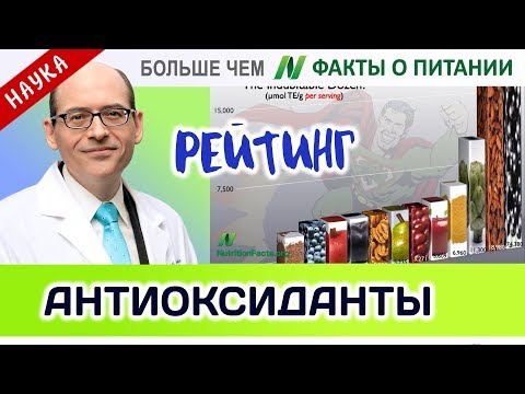 0055.Содержание антиоксидантов в 300 продуктах | Больше чем ФАКТЫ О ПИТАНИИ - Майкл Грегер